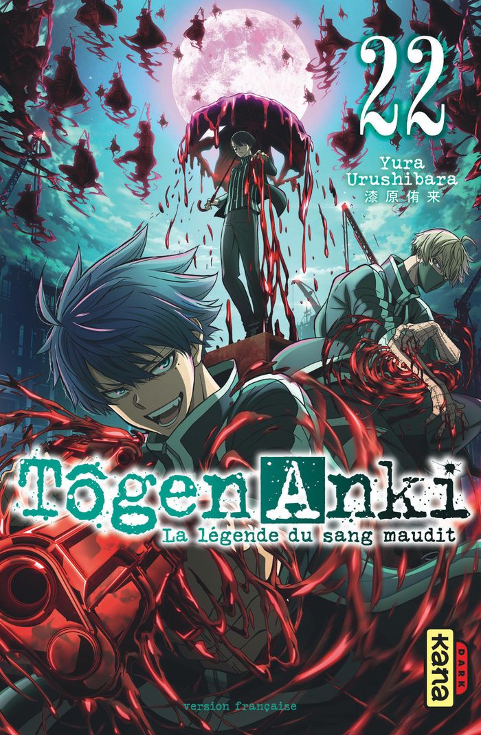 Couverture du livre « Tôgen anki : la légende du sang maudit » de Yura Urushibara, librairie Les Contes Infusés à Corte
