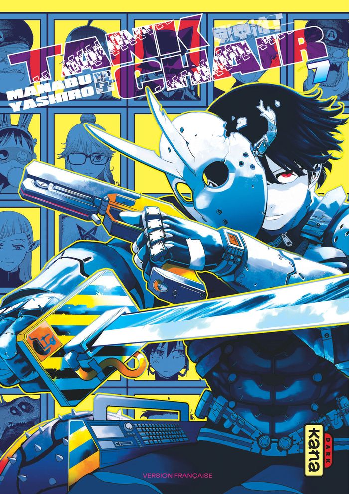 Couverture du livre « Tank chair » de Manabu Yashiro, librairie Les Contes Infusés à Corte