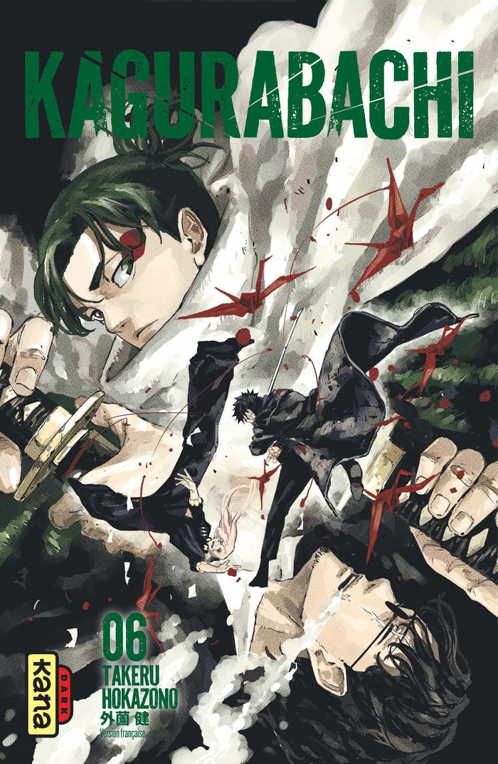 Couverture du livre « Kagurabachi » de Takeru Hokazono, librairie Les Contes Infusés à Corte