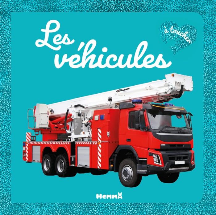 Couverture du livre « Les véhicules : à toucher », librairie Les Contes Infusés à Corte