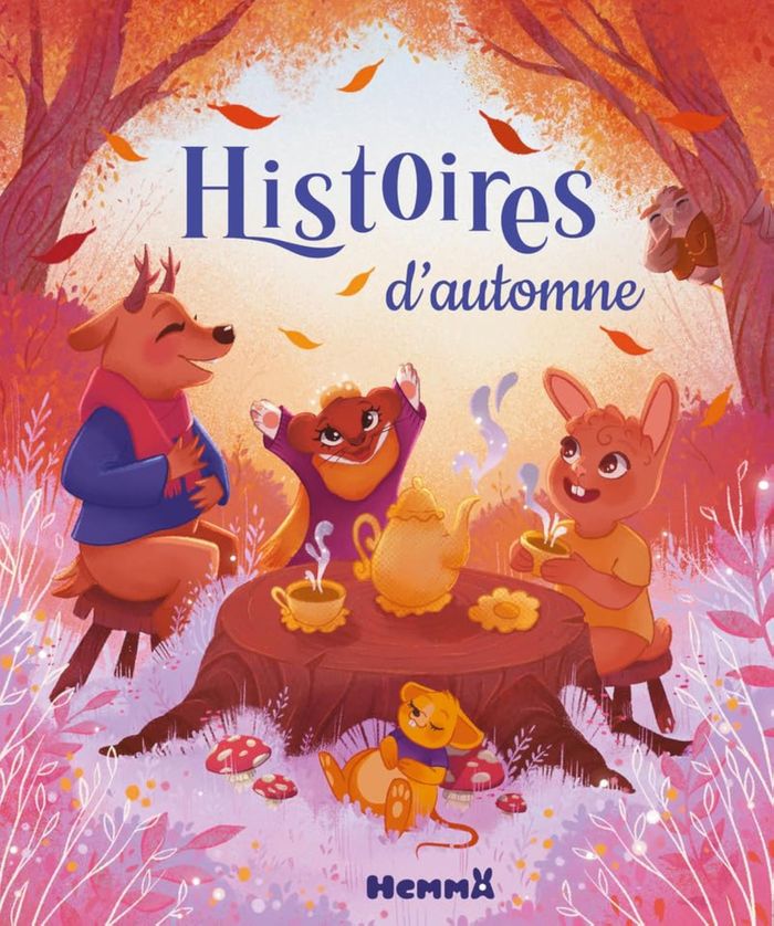 Couverture du livre « Histoires d'automne » de Betty Séré de Rivières, librairie Les Contes Infusés à Corte