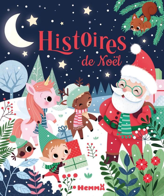 Couverture du livre « Histoires de Noël », librairie Les Contes Infusés à Corte