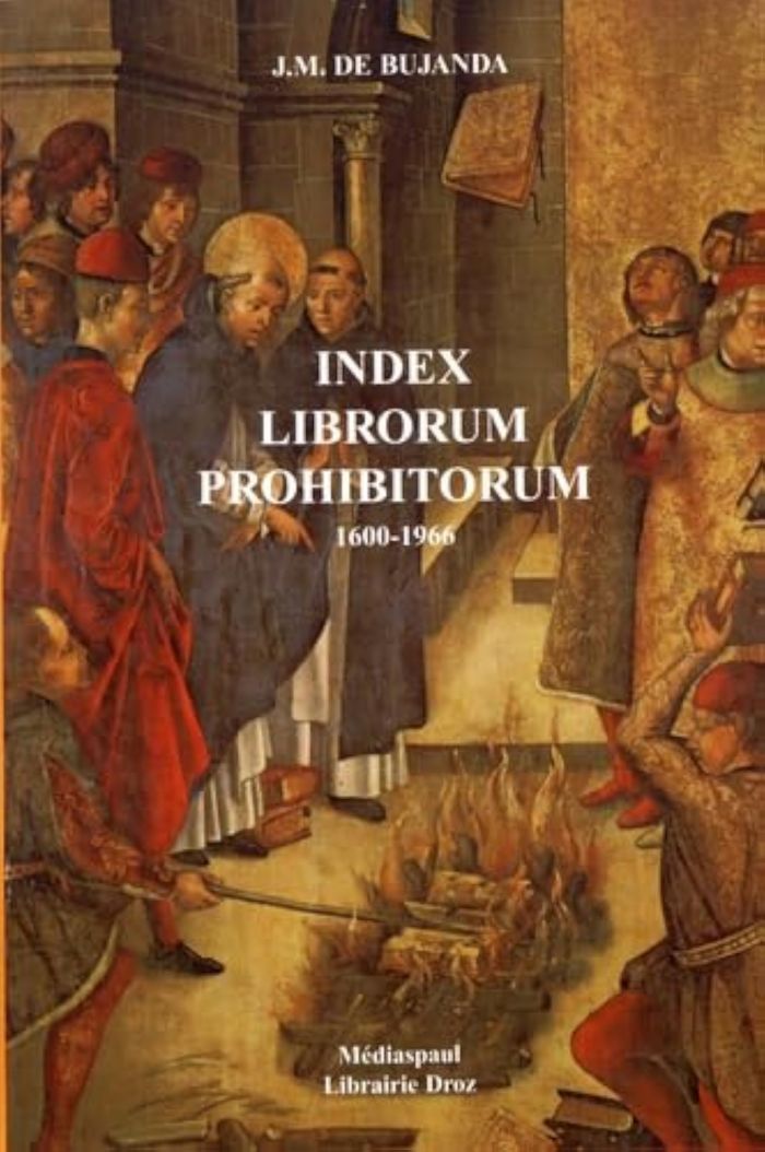Couverture du livre « INDEX DES LIVRES INTERDITS », librairie Les Contes Infusés à Corte