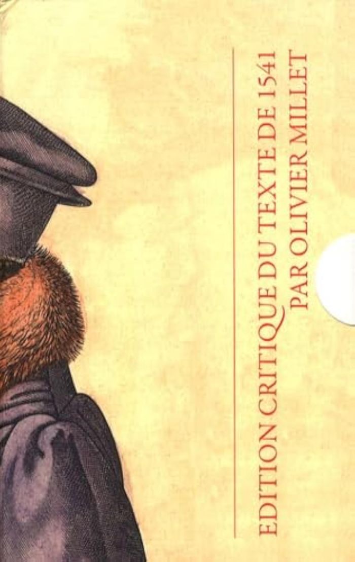 Couverture du livre « INSTITUTION DE LA RELIGION CHRETIENNE (1541) » de Jean Calvin, librairie Les Contes Infusés à Corte