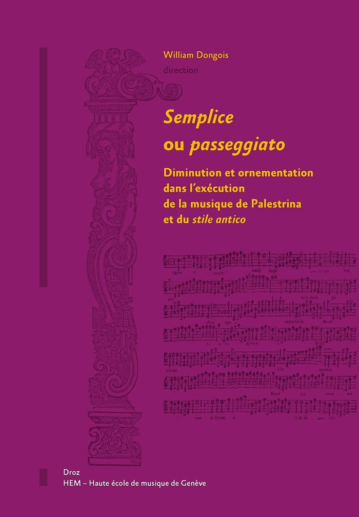 Couverture du livre « SEMPLICE OU PASSEGGIATO », librairie Les Contes Infusés à Corte
