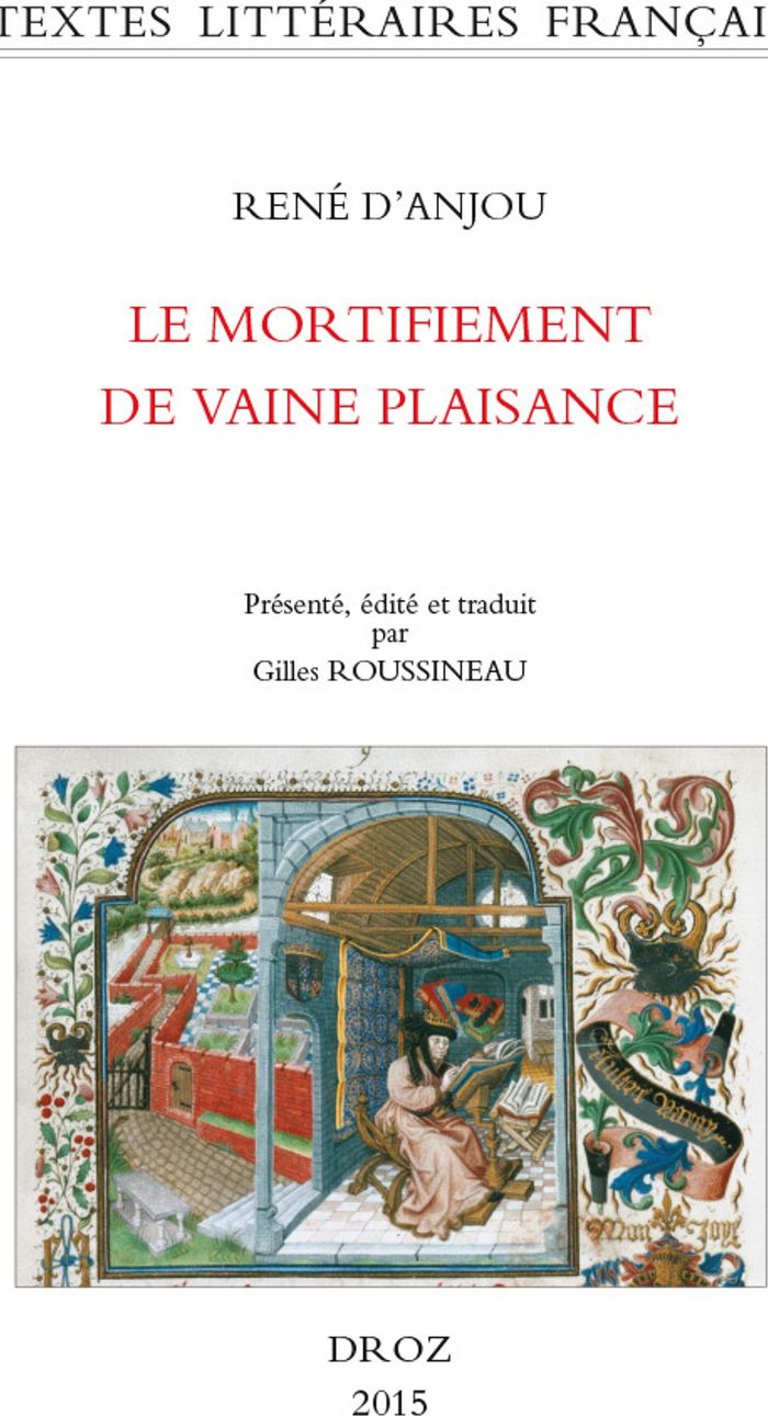 Couverture du livre « LE MORTIFIEMENT DE VAINE PLAISANCE » de D'Anjou Rene, librairie Les Contes Infusés à Corte
