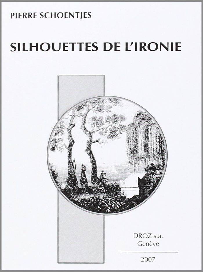 Couverture du livre « SILHOUETTES DE L'IRONIE », librairie Les Contes Infusés à Corte