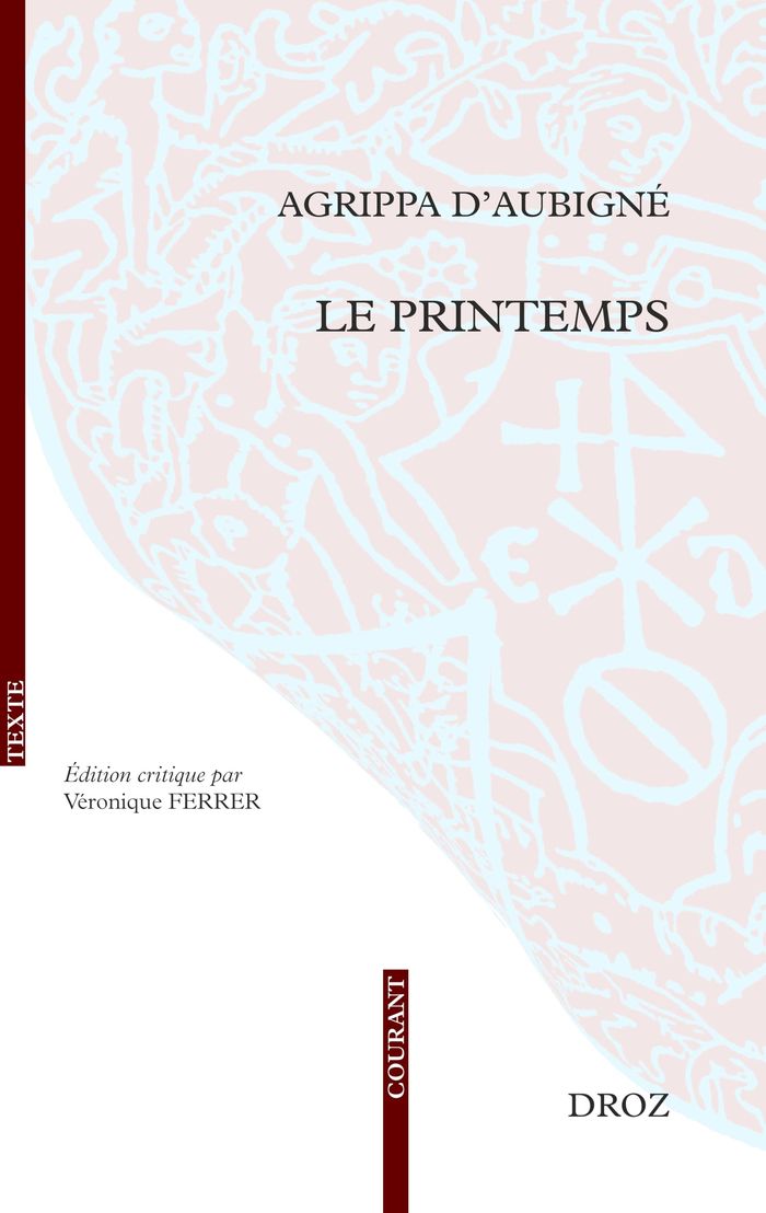 Couverture du livre « LE PRINTEMPS » de D'Aubigne/ferrer, librairie Les Contes Infusés à Corte
