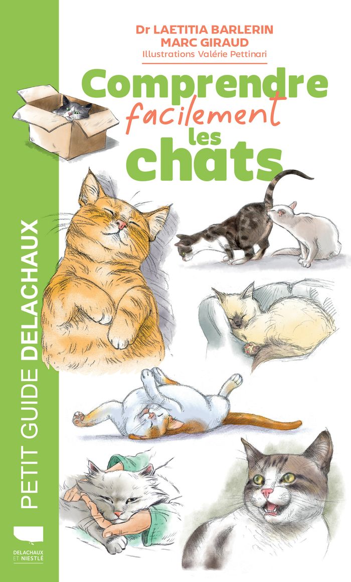 Couverture du livre « Comprendre facilement les chats », librairie Les Contes Infusés à Corte
