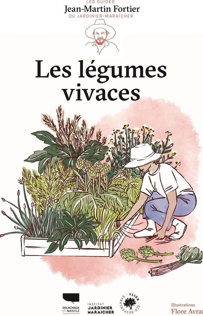 Couverture du livre « Les légumes vivaces » de Jean-Martin Fortier, librairie Les Contes Infusés à Corte