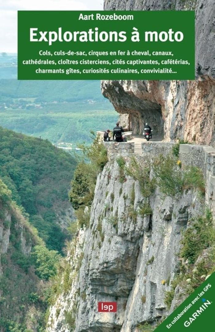 Couverture du livre « EXPLORATIONS A MOTO » de Elisabeth Rozeboom, librairie Les Contes Infusés à Corte