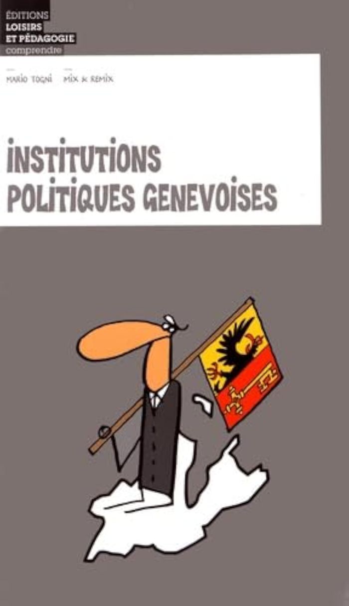 Couverture du livre « INSTITUTIONS POLITIQUES GENEVOISES » de Xxx, librairie Les Contes Infusés à Corte