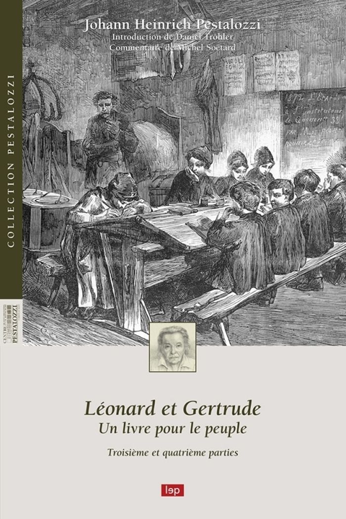Couverture du livre « LEONARD ET GERTRUDE VOLUME 2 - UN LIVRE POUR LE PEUPLE » de Johann Heinrich, librairie Les Contes Infusés à Corte