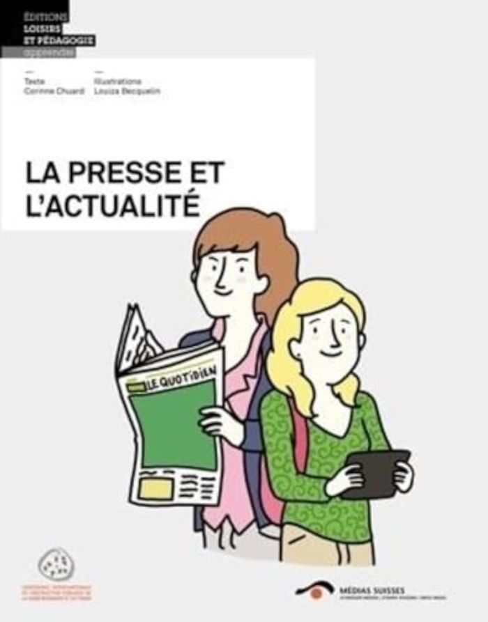 Couverture du livre « LA PRESSE ET L'ACTUALITE » de Chuard/becquelin, librairie Les Contes Infusés à Corte