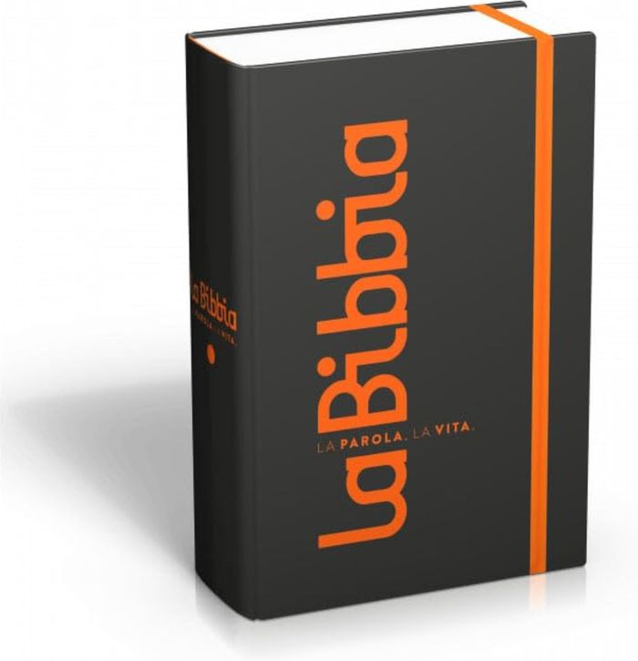 Couverture du livre « BIBBIA N.R. F.TO TASCABILE - COP. RIGIDA NERA CON ELASTICO » de Nuova Riveduta 2006, librairie Les Contes Infusés à Corte