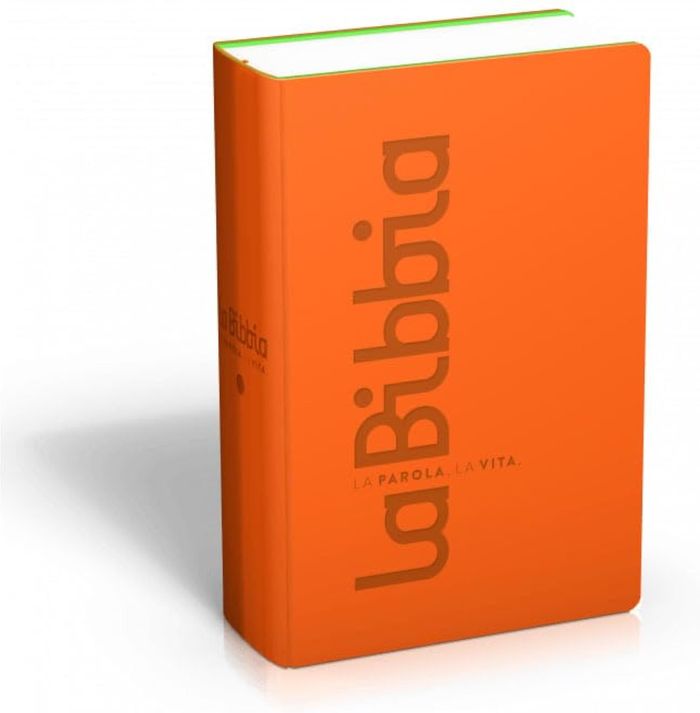Couverture du livre « BIBBIA N.R. F.TO TASCABILE - COP. SIMILPELLE BICOLORE » de Nuova Riveduta 2006, librairie Les Contes Infusés à Corte