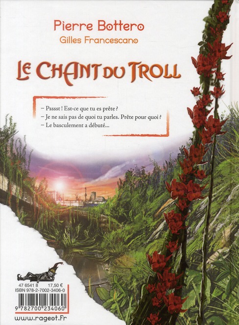 Quatrième de couverture de « Le chant du troll »