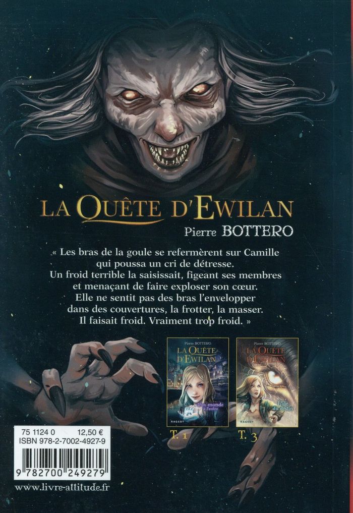 Quatrième de couverture de « Les frontières de glace »