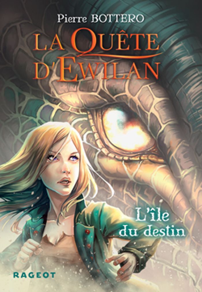 Couverture du livre « L'île du destin » de Pierre Bottero, librairie Les Contes Infusés à Corte