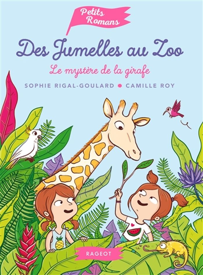 Couverture du livre « Le mystère de la girafe » de Sophie Rigal-Goulard, librairie Les Contes Infusés à Corte