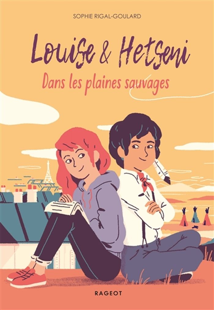 Couverture du livre « Louise & Hetseni : dans les plaines sauvages », librairie Les Contes Infusés à Corte