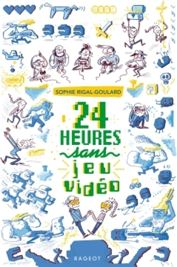 Couverture du livre « 24 heures sans jeu vidéo », librairie Les Contes Infusés à Corte