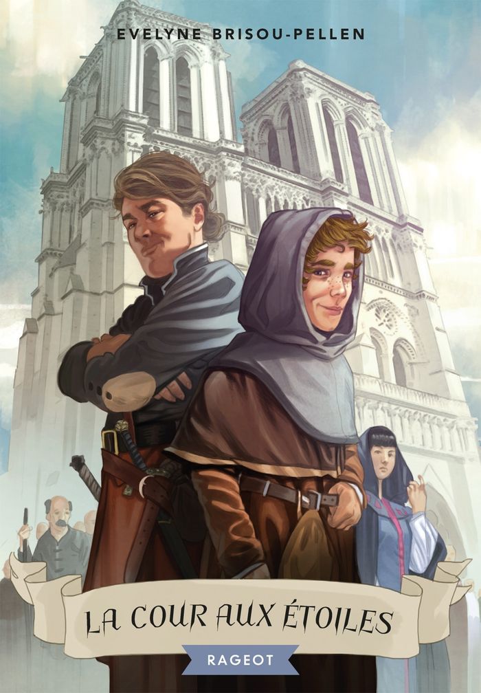 Couverture du livre « La cour aux étoiles » de Évelyne Brisou-Pellen, librairie Les Contes Infusés à Corte