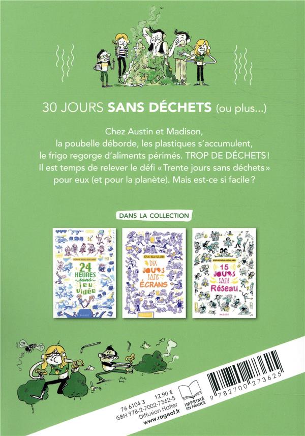 Quatrième de couverture de « 30 jours sans déchets, ou plus »