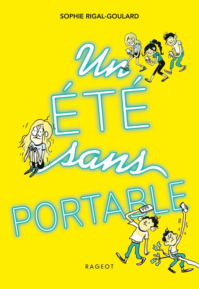 Couverture du livre « Un été sans portable », librairie Les Contes Infusés à Corte
