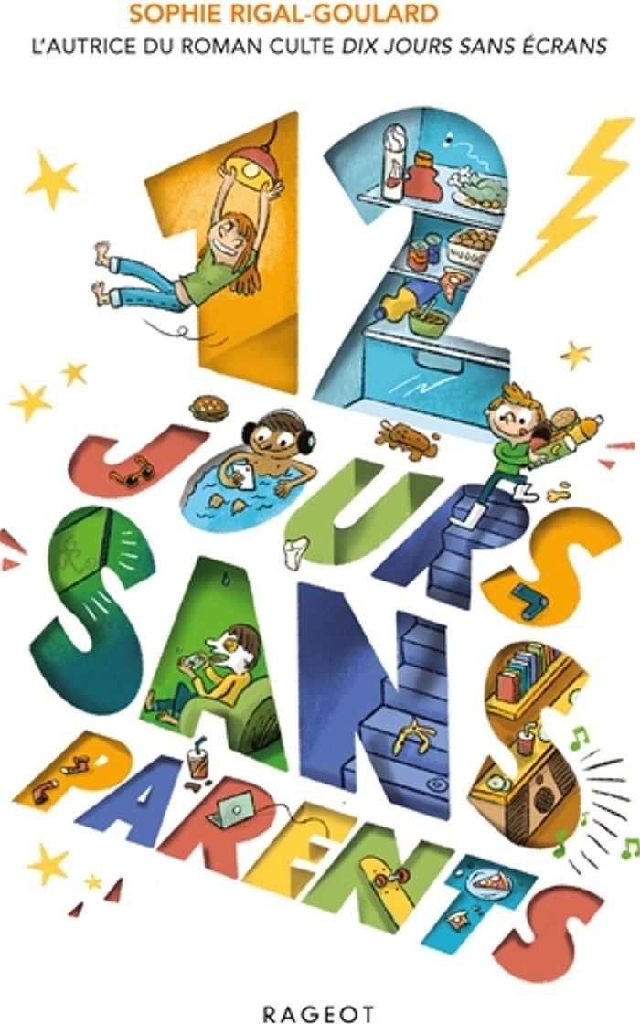 Couverture du livre « LES DEFIS - T06 - 12 JOURS SANS PARENTS » de Sophie Rigal-Goulard, librairie Les Contes Infusés à Corte
