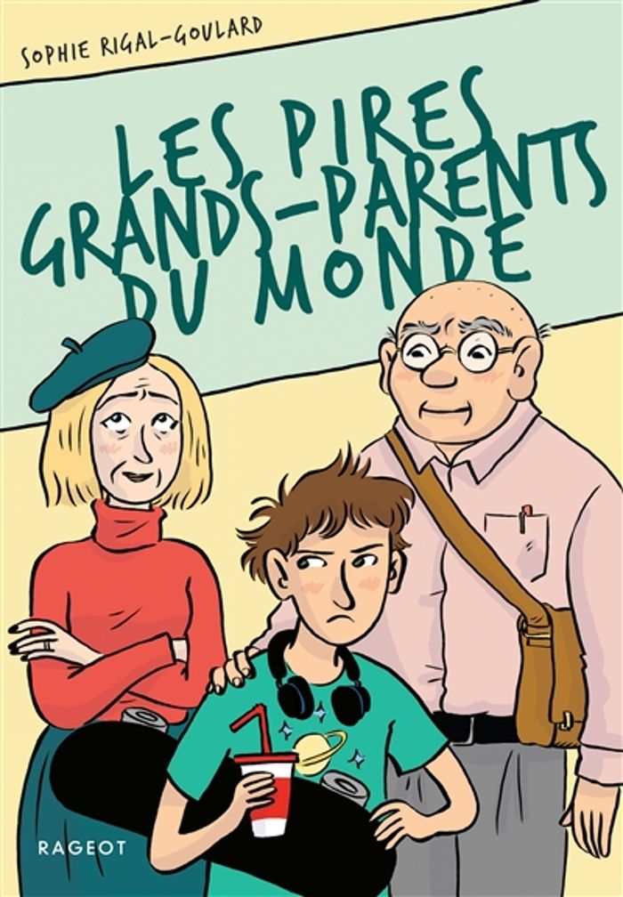 Couverture du livre « Les pires grands-parents du monde » de Sophie Rigal-Goulard, librairie Les Contes Infusés à Corte