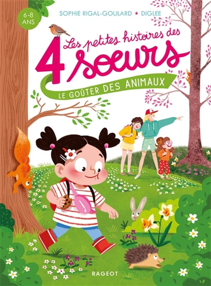 Couverture du livre « Le goûter des animaux » de Sophie Rigal-Goulard, librairie Les Contes Infusés à Corte