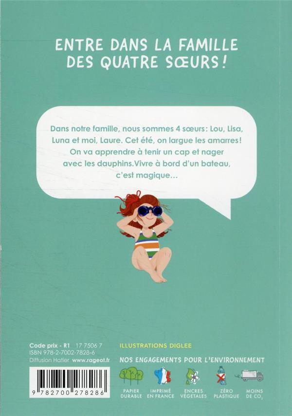 Quatrième de couverture de « 4 soeurs en mer »