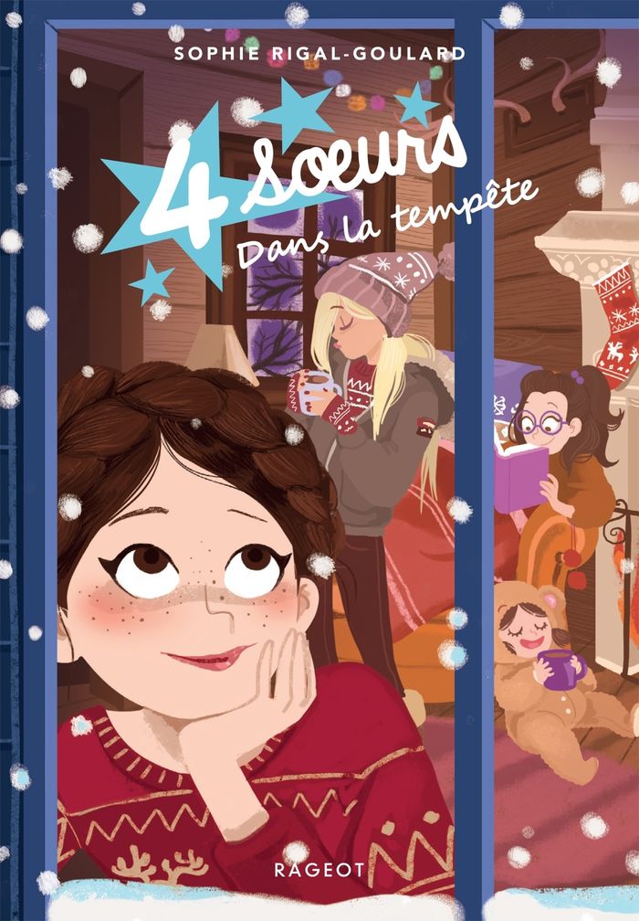 Couverture du livre « 4 soeurs dans la tempête » de Sophie Rigal-Goulard, librairie Les Contes Infusés à Corte