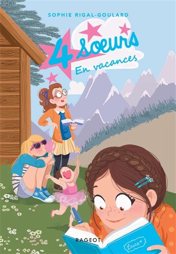 Couverture du livre « QUATRE SOEURS - T01 - QUATRE SOEURS EN VACANCES » de Sophie Rigal-Goulard, librairie Les Contes Infusés à Corte