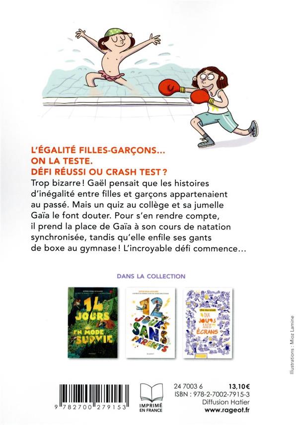 Quatrième de couverture de « 4 mois pour être égaux : sans s'embrouiller »