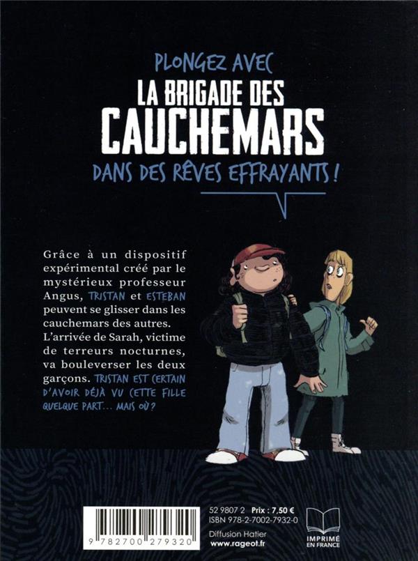 Quatrième de couverture de « Sarah »