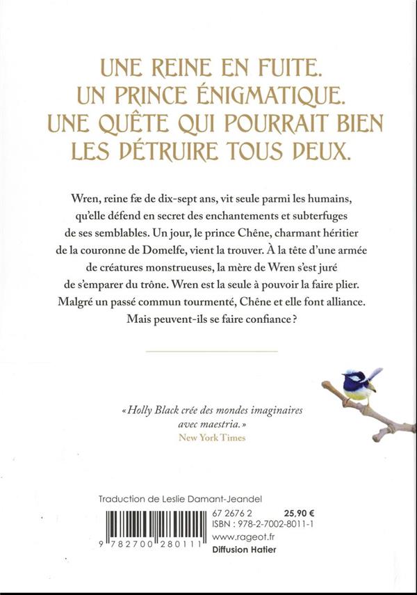 Quatrième de couverture de « L'héritier trahi »