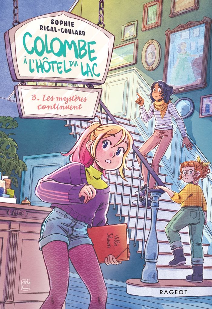 Couverture du livre « Les mystères continuent », librairie Les Contes Infusés à Corte