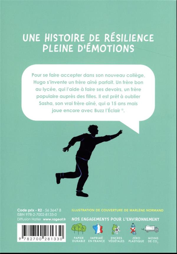 Quatrième de couverture de « Le garçon qui ne voulait plus de frère »