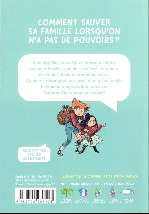 Quatrième de couverture de « Fils de sorcières »