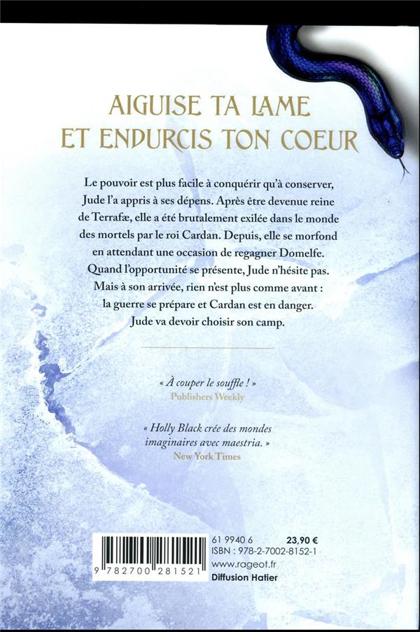 Quatrième de couverture de « La Reine sans Royaume - Collector »