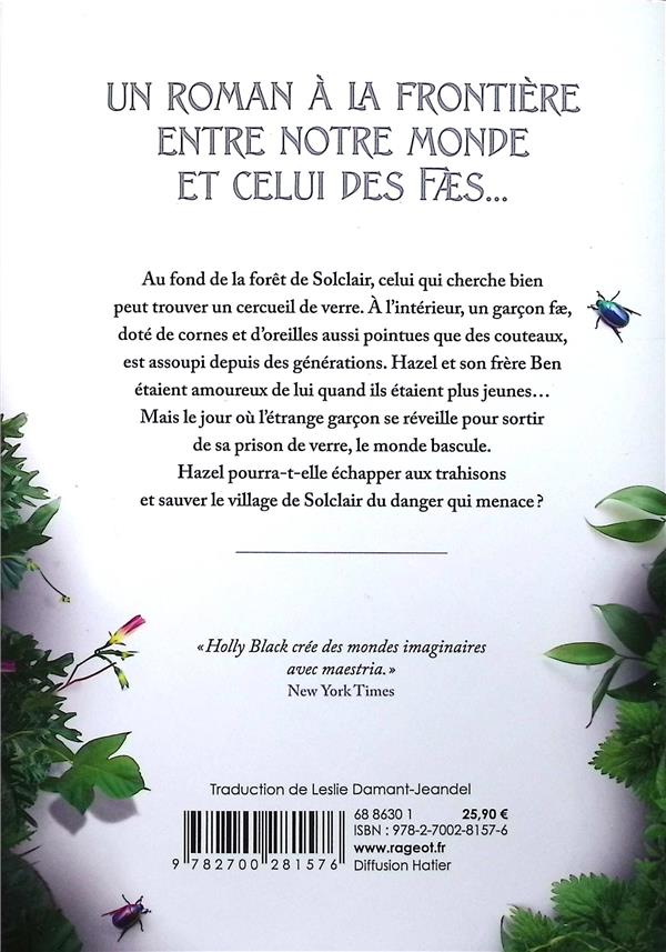 Quatrième de couverture de « Au plus profond de la forêt »