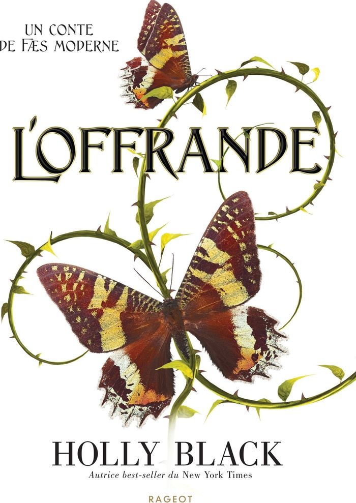 Couverture du livre « L'offrande » de Holly Black, librairie Les Contes Infusés à Corte