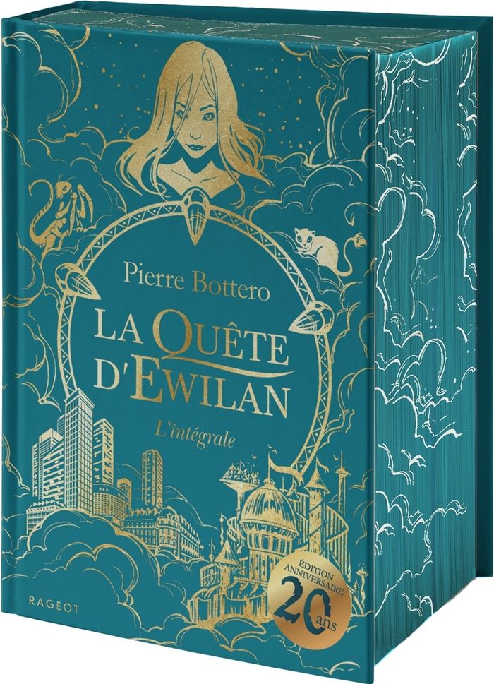 Couverture du livre « La quête d'Ewilan : l'intégrale » de Pierre Bottero, librairie Les Contes Infusés à Corte