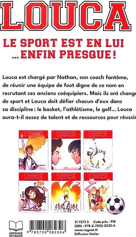 Quatrième de couverture de « LOUCA - TOME 6, CONFRONTATIONS »