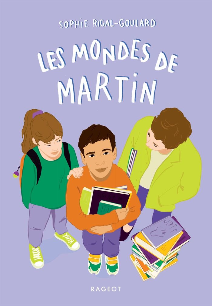 Couverture du livre « Les mondes de Martin » de Sophie Rigal-Goulard, librairie Les Contes Infusés à Corte