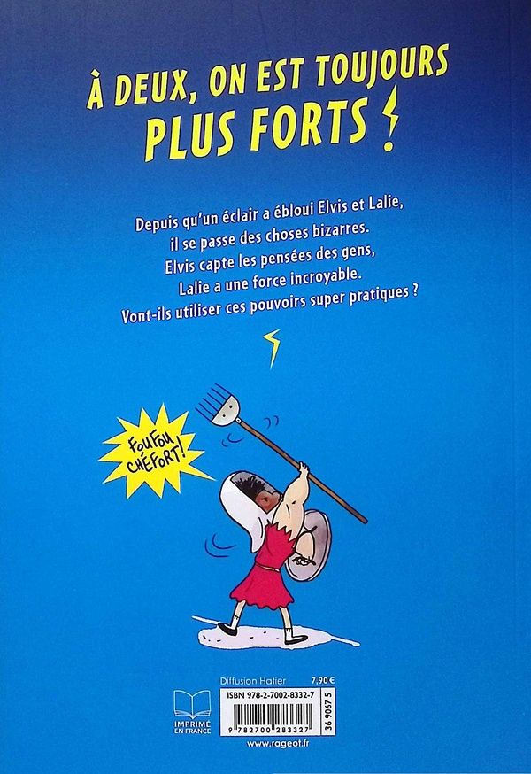Quatrième de couverture de « L'éclair magique »
