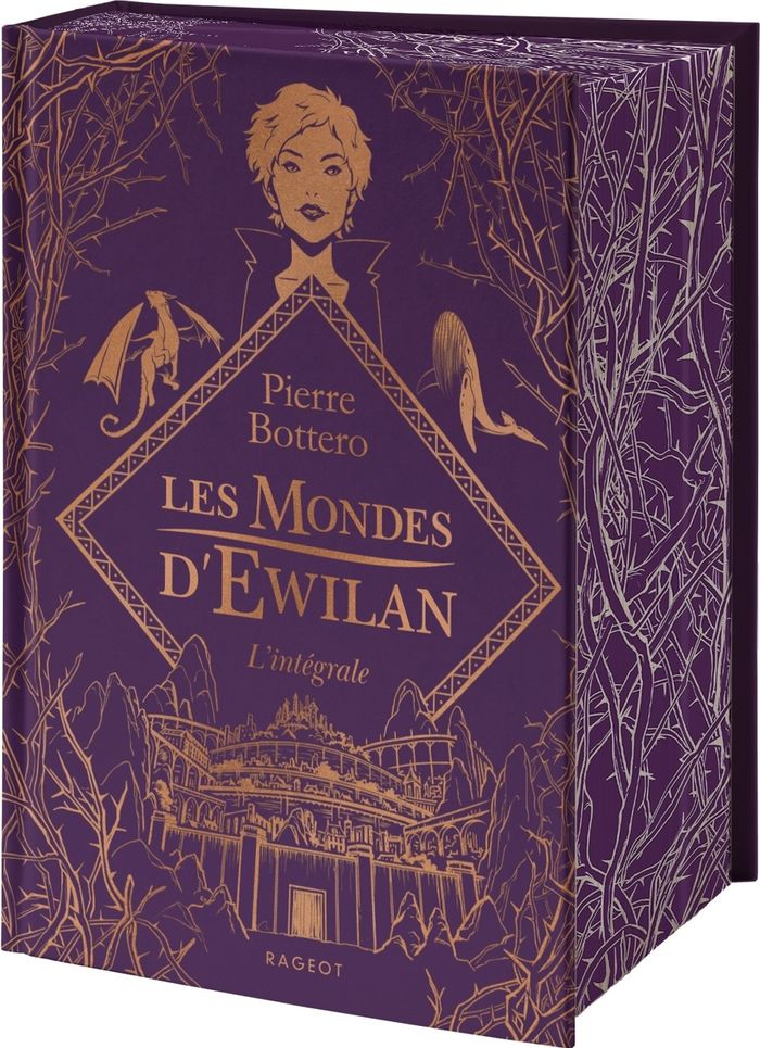 Couverture du livre « Les mondes d'Ewilan : l'intégrale » de Pierre Bottero, librairie Les Contes Infusés à Corte