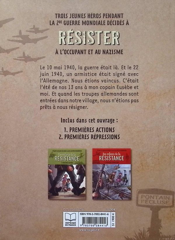 Quatrième de couverture de « Compilation Les Enfants de la Résistance »